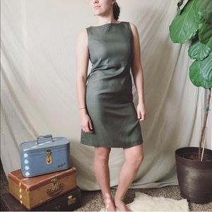 Vintage Silk Shift Dress